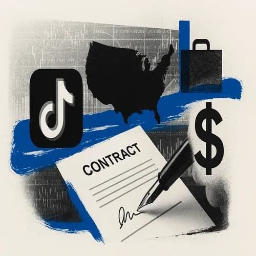 TikTok has signed a deal to sell its US entity to a joint venture controlled ...